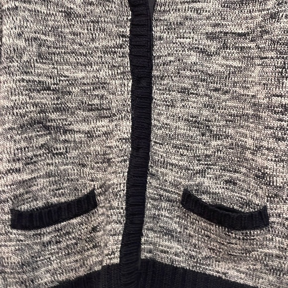 A.P.C. Women's Charcoal and Black Cardigan - Picture 4 of 8